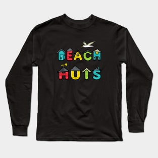 Beach Huts Long Sleeve T-Shirt